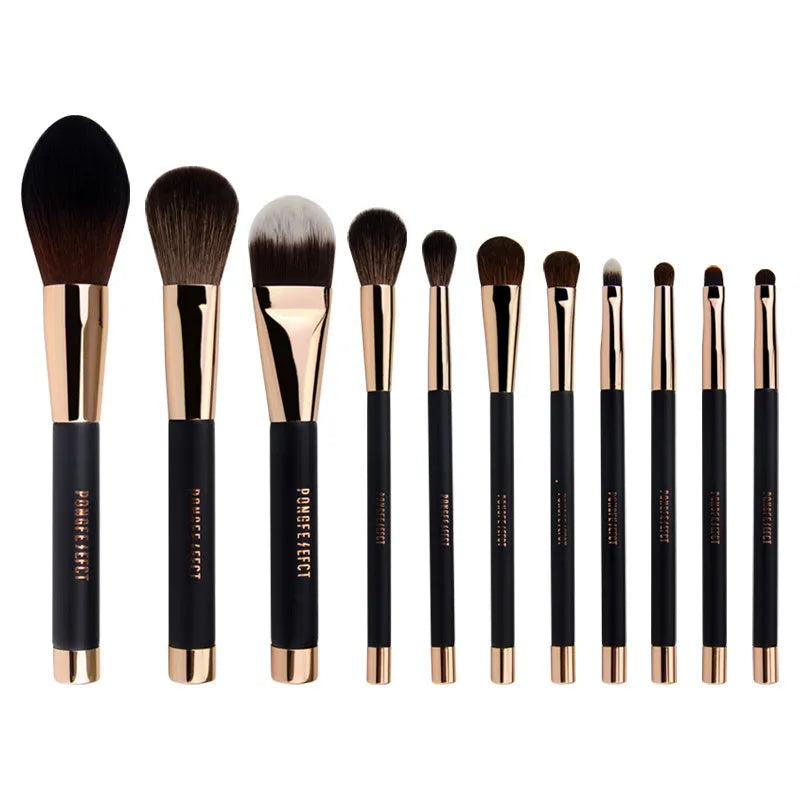 Luxury Magnet Makeup Brush Real Hair Set - Bellarte Enchanté Luxury Magnet Makeup Brush Real Hair Set